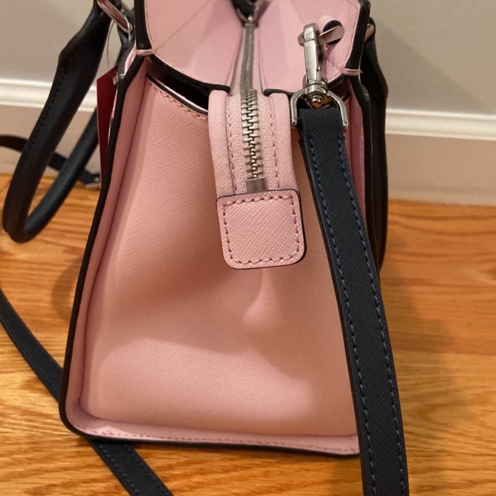 NWT Kate Spade Cameron Grand Pink Floral Satchel - Picture 8 of 16